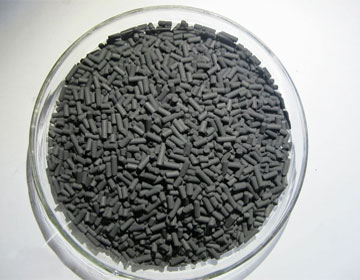 Wood columnar activated carbon